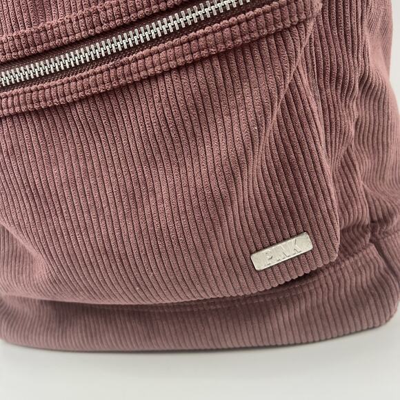 Victoria's Secret PINK Campus Corduroy pink Backpack New. - Picture 3 of 8
